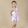 infant girl purple floral boho romper jumpsuit